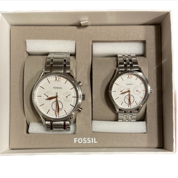 Fossil Accessories - Fossil Couples Watch Gift Set His and Hers